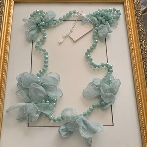 Stella & Ruby elegant Floral Beaded Necklace